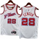 NO.28 Sengun Maglia Houston Rockets 2024/2025 Bianco