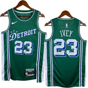 NO.23 Ivey Maglia Detroit Pistons 2023/2024 Verde