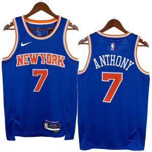 NO.7 Anthony Maglia New York Knicks 2023/2024 Blu