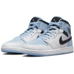 Air Jordan 1 Mid Bianco Blu Negro