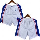 Maglia Philadelphia Sixers Pantaloni 2023/2024 Bianco