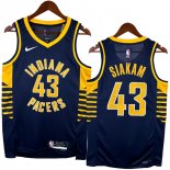 NO.43 Siakam Maglia Indiana Pacers 2023/2024 Blu Navy