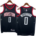 NO.0 Westbrook Maglia Houston Rockets 2024/2025 Nero