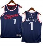 NO.1 Harden Maglia Los Angeles Clippers 2024/2025 Blu Navy