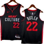 NO.22 Butler Maglia Miami Heat 2024 Nero