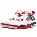 Air Jordan 4 Bianco Rosso