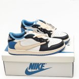 Travis Scott x Fragment x Air Jordan 1 Low“Military Blue” DM7866-140
