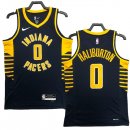 NO.0 Haliburton Maglia Indiana Pacers 2023/2024 Blu Navy