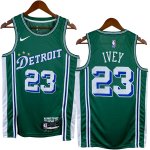 NO.23 Ivey Maglia Detroit Pistons 2023/2024 Verde