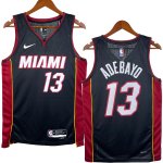 NO.13 Adebayo Maglia Miami Heat 2023 Nero