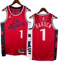 NO.1 Harden Maglia Los Angeles Clippers 2024/2025 Rosso