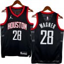 NO.28 Wagner Maglia Houston Rockets 2024/2025 Nero