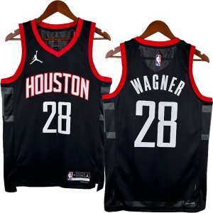 NO.28 Wagner Maglia Houston Rockets 2024/2025 Nero