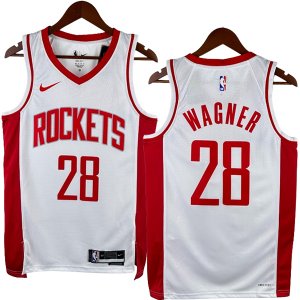 NO.28 Wagner Maglia Houston Rockets 2023/2024 Bianco