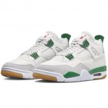 Air Jordan 4 X Nike SB Pine Green Bianco Verde-I-DR5415-103