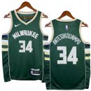 NO.34 Antetokounmp Maglia Milwaukee Bucks 2023/2024 Verde