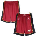 Maglia Miami Heat Pantaloni 2023 Rosso Nero