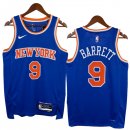 NO.9 Barrett Maglia New York Knicks 2023/2024 Blu