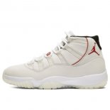 Air Jordan 11 Retro Platinum tint Bianco Rosso