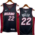 NO.22 Butler Maglia Miami Heat 2023 Nero