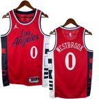 NO.0 Westbrook Maglia Los Angeles Clippers 2024/2025 Rosso