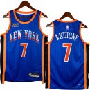NO.7 Anthony Maglia New York Knicks 2024/2025 Blu