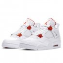 Air Jordan 4 Retro Orange Metallic Bianco Arancione