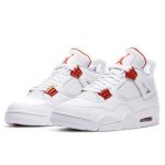 Air Jordan 4 Retro Orange Metallic Bianco Arancione