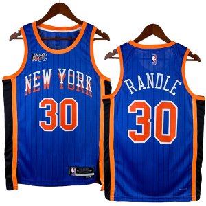 NO.30 Randle Maglia New York Knicks 2024/2025 Blu