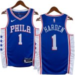 NO.1 Harden Maglia Philadelphia Sixers 2023/2024 Blu